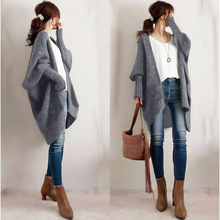 跨境外单日韩系2025春秋新款女装宽松上衣简约百搭休闲毛衣外套