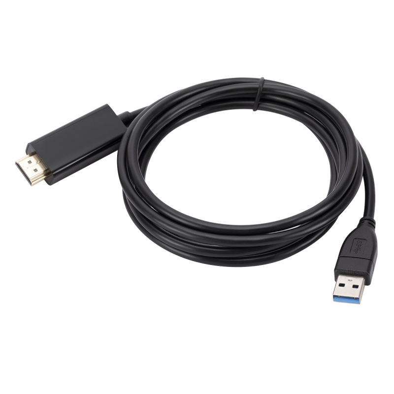 Driver-Free Usb3.0 to HDMI Adapter Cable USB to HDMI Converter Android Macos Computer Expansion Screen Projection