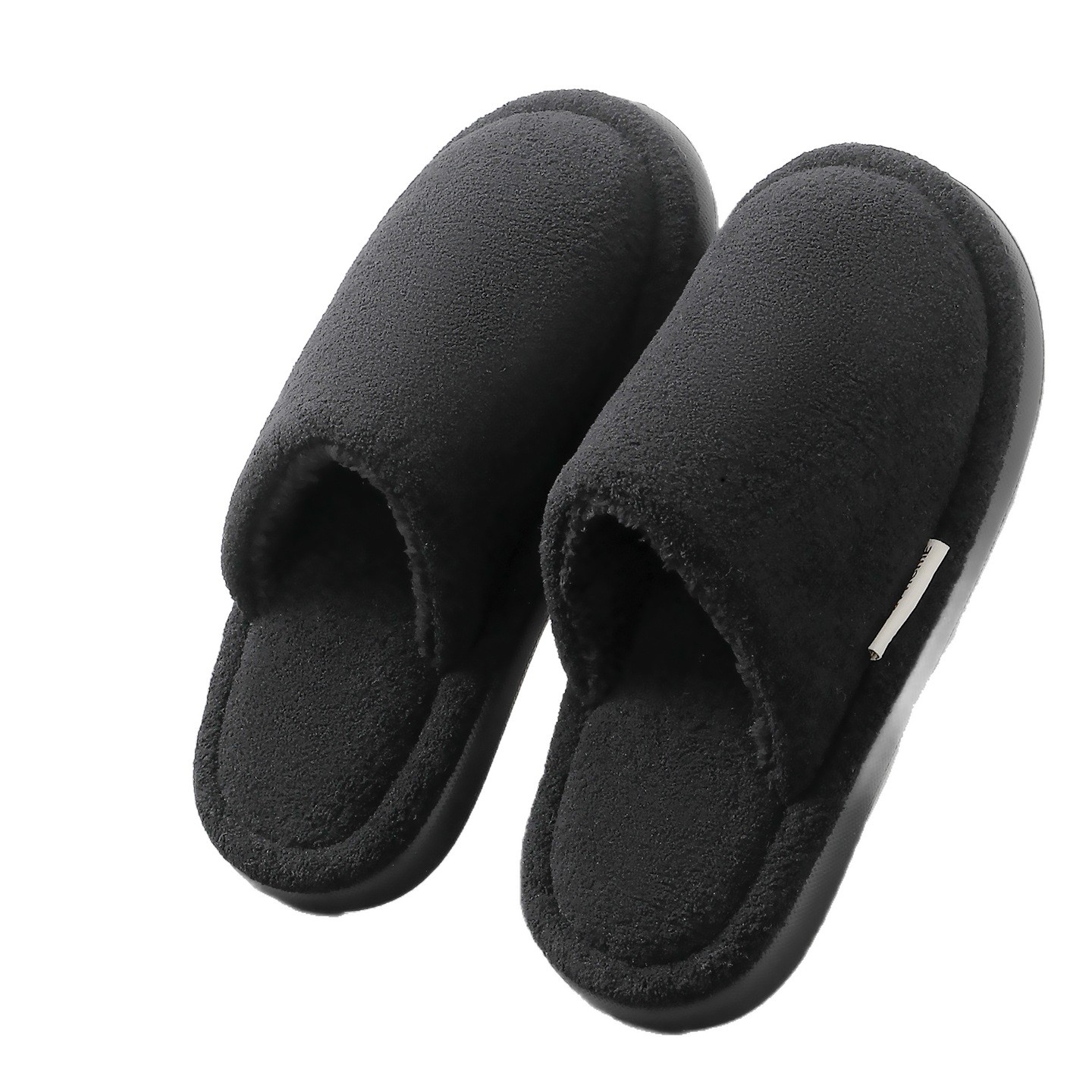 Zapatillas de algodón antibacterianas y desodorantes para hombre invierno 2026 nuevas zapatillas de algodón Baotou interiores antideslizantes para el hogar zapatillas de lana de otoño e invierno para mujer