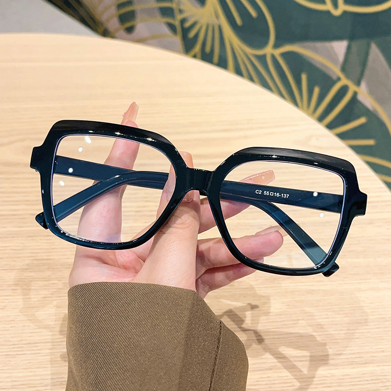 46g Weight Full Frame Glasses Structure Glasses Classification Ac Lens Material Square Glasses Style Daily Occasion Color Block, Leopard Pattern All Seasons Season Unisex Gender Simple Style Style Simple Style Color Block Leopard Ac Square Full Frame Optical Glasses 5