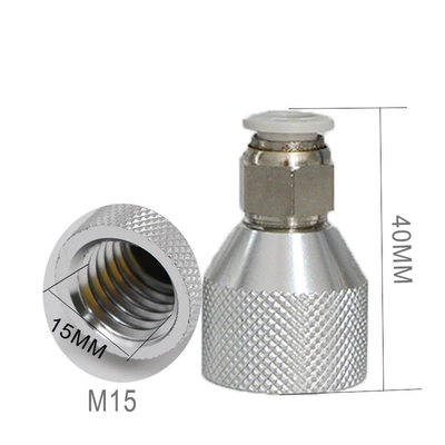 Yapışqan paylayıcı adapterlər Syringe Connector Screw Adapter - m15-short-parting-tube