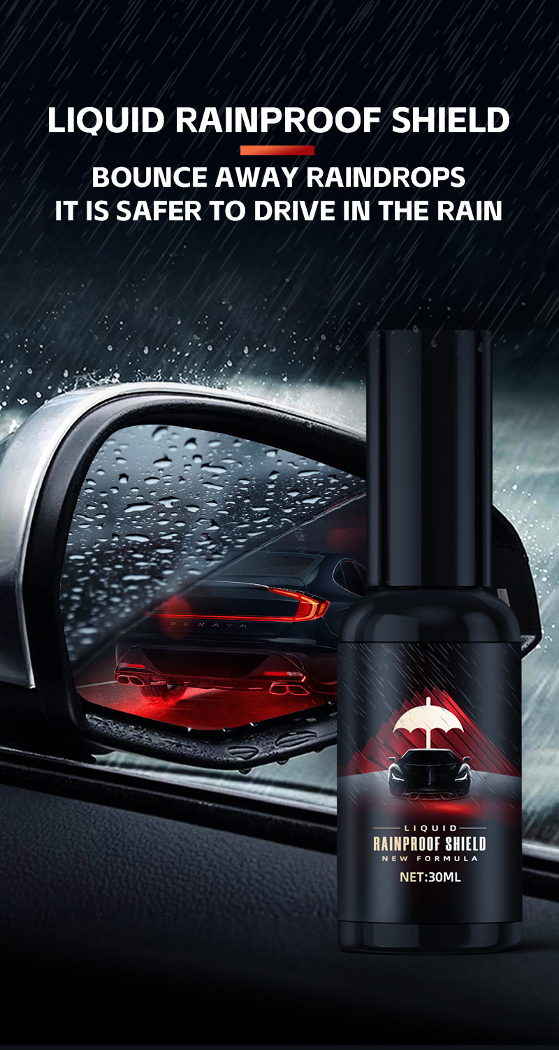 Cross-Border Popular Product Debedi Water Shield Car Windshield Rain Repellent Rearview Mirror Lotus Leaf Effect Glass Water Repellent