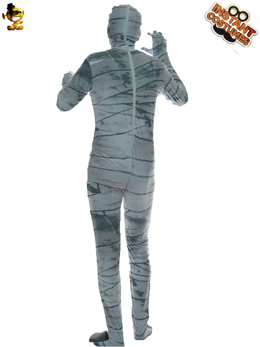 Hombres adultos de Halloween momia Cosplay traje Zombie etapa juego rol ropa fiesta