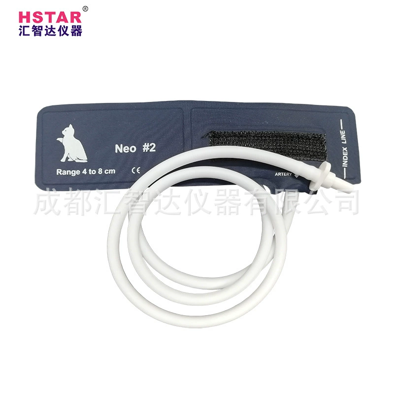 Ветеринарный ветеринар Животные Монитор PU Нейлон без кистозов животных манжеты кровяного давления