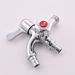 Factory direct batch dual-use dual-control faucet nozzle faucet washing machine faucet tee dual-use one in two out