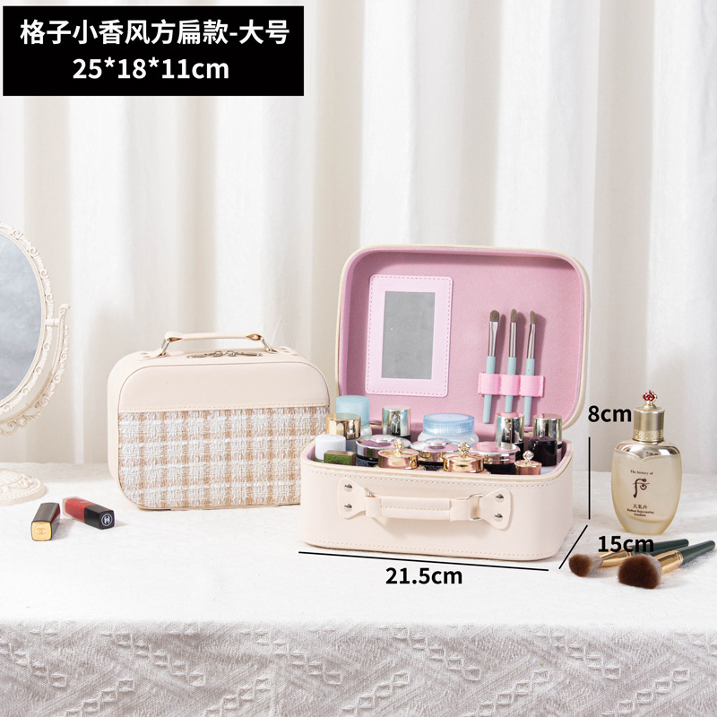 8011 Fragancia a cuadros beige grande