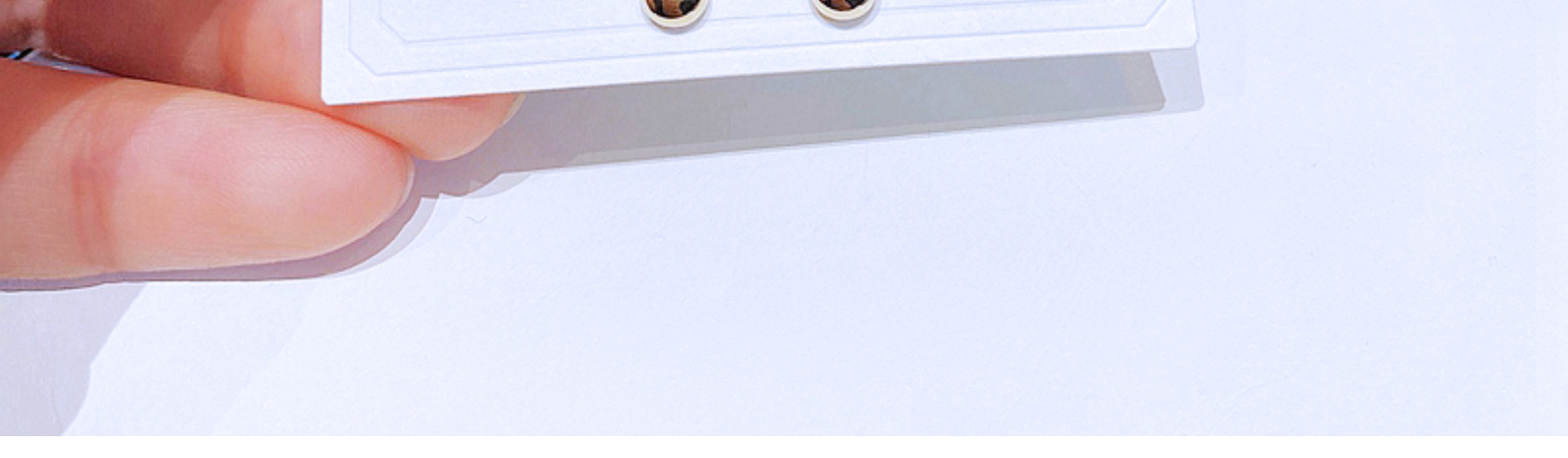 Cute Animal Copper Ear Studs Inlay Shell Copper Earrings