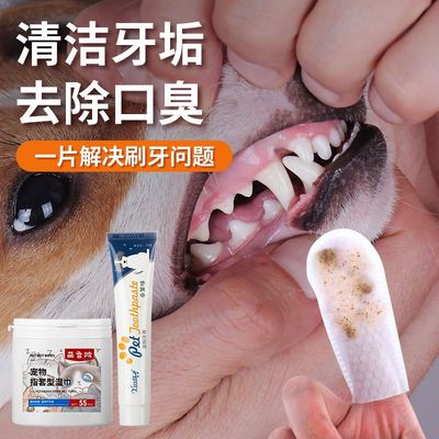 寵物指套牙刷貓咪牙刷狗狗牙刷寵物貓咪刷牙狗狗口臭牙齒清潔牙膏