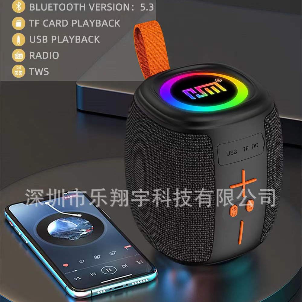 HM-802 nuevo comercio exterior transfronterizo altavoz inalámbrico bluetooth alta potencia sonido portátil subwoofer impermeable