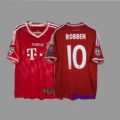 12-13 UCL Champions Bayern Munich Home #10 Robben + Patch