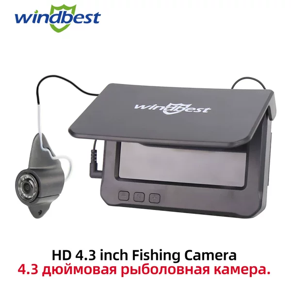 4.3 inch visual fishing fish finder Рыболовные камеры