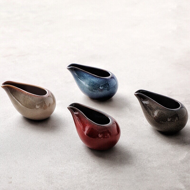Steak Sauce Cup Ceramic Milk Jug Milk Jug Creative Coffee Small Milk Cup Household Sauce Bucket Western Restaurant Latte Art Jar