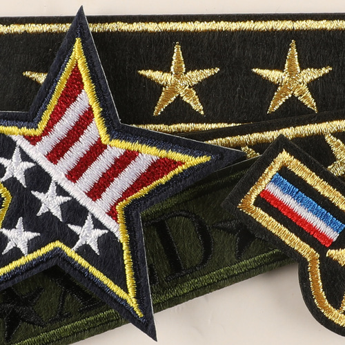 Xuanxuan computer embroidered badge cap emblem military patch computer embroidered badge embroidered seal ironing small cloth patch