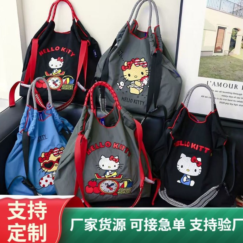 小众新款刺绣环保袋批发厂家手提袋女简约百搭大容量箱包皮具