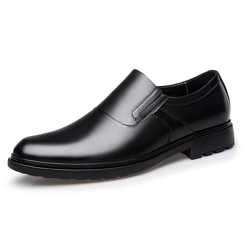 Herrenschuhe, Herren-Derbyschuhe, spitze Schnürschuhe, elegante und lässige Lederschuhe_voghion.com