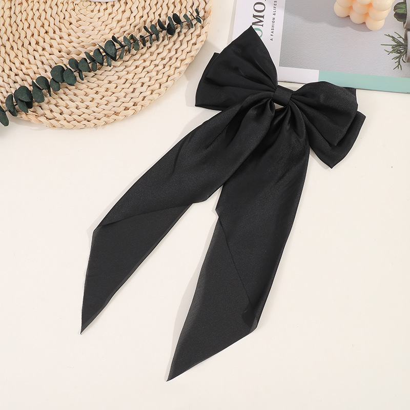 Women's Cute Sweet Korean Style Bow Knot Cloth Hair Clip display picture 7