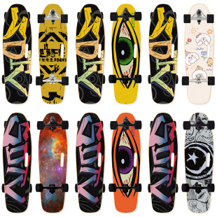 Land surfboard cx7 dual steering smooth star SM thruster simulates surfing free boarding