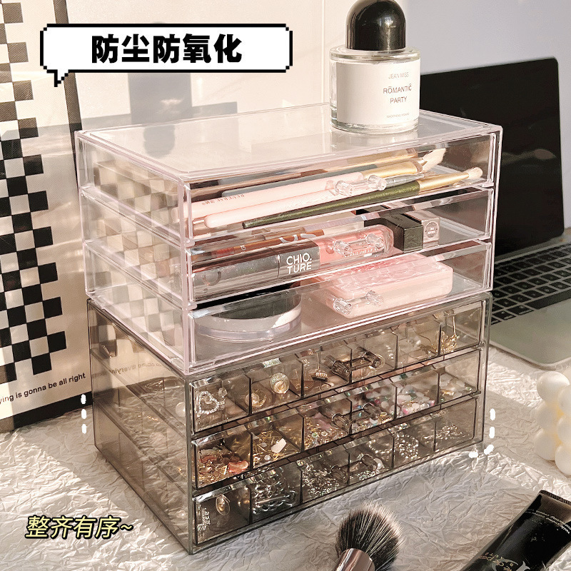 ジュエリー収納ボックス、ハンドジュエリー、イヤリング、ネックレス、イヤリング、抗酸化、新しい引き出し、アクリル|undefined
