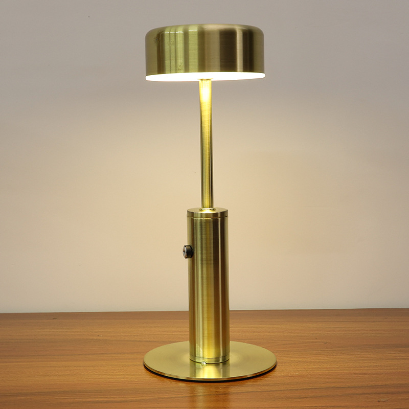 亞馬遜跨境LED充電酒吧檯燈ktv咖啡廳桌燈創意復古氛圍燈夜燈