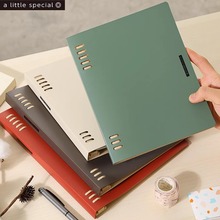 日本kokuyo国誉一米新纯复古色活页本八孔D型学生记事本办公笔记