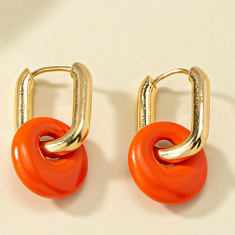 1 Pair Elegant Heart Shape Alloy Plating Womenu0027S Drop Earrings