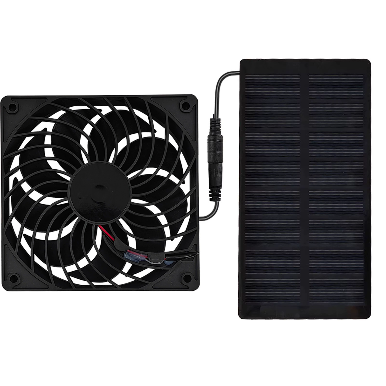 Трансграничный Специально для малых размеров солнечных панелей малой мощности Солнечный вытяжной вентилятор 0.8W4v Легкая зеленая энергия