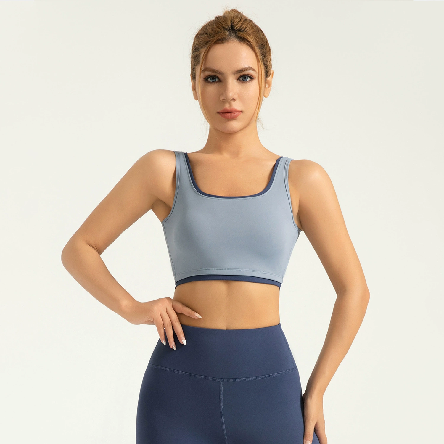 T-shirt, bra, yoga clothing