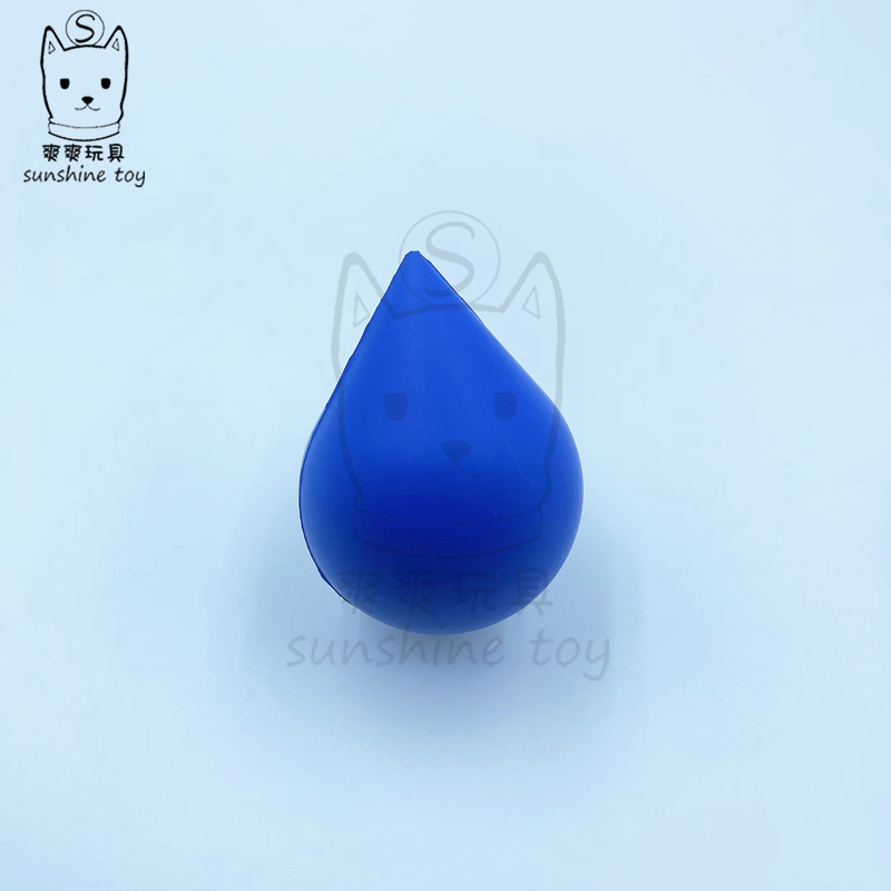 メーカー直販pu水滴雨滴発泡水滴血滴ストレスボール気化ボールスポンジボール印刷lgo|undefined