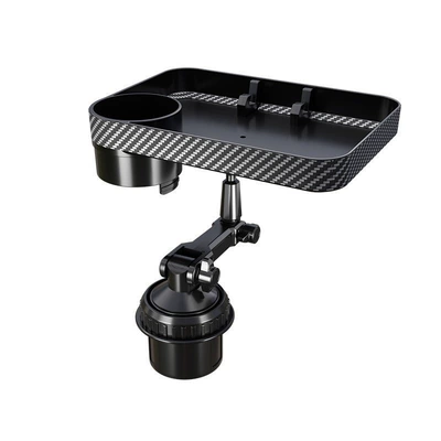 multifunctional car storage rack, rotatable: Car cup holder/beverage holder