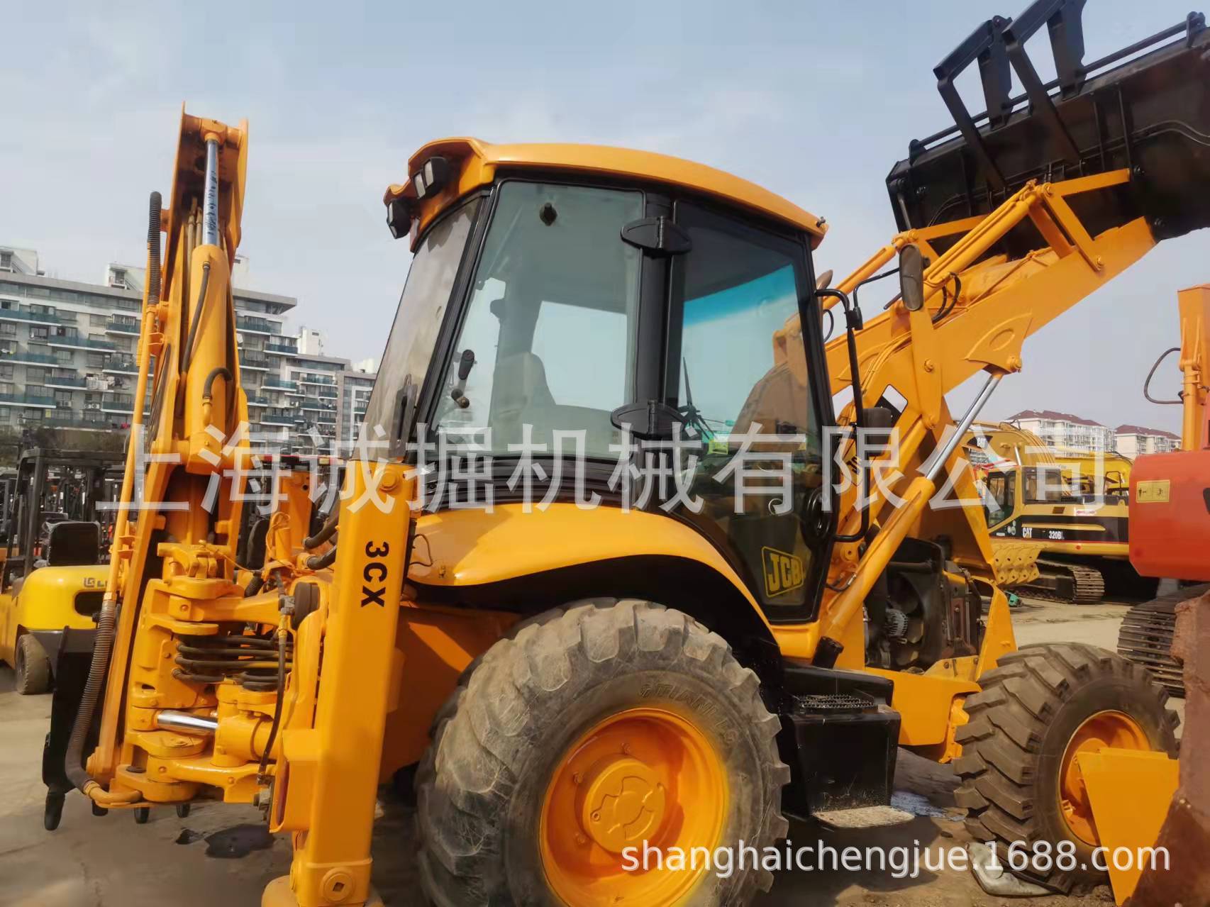 出售 杰西博挖掘机装载机JCB 3CX两头忙  二手两头忙