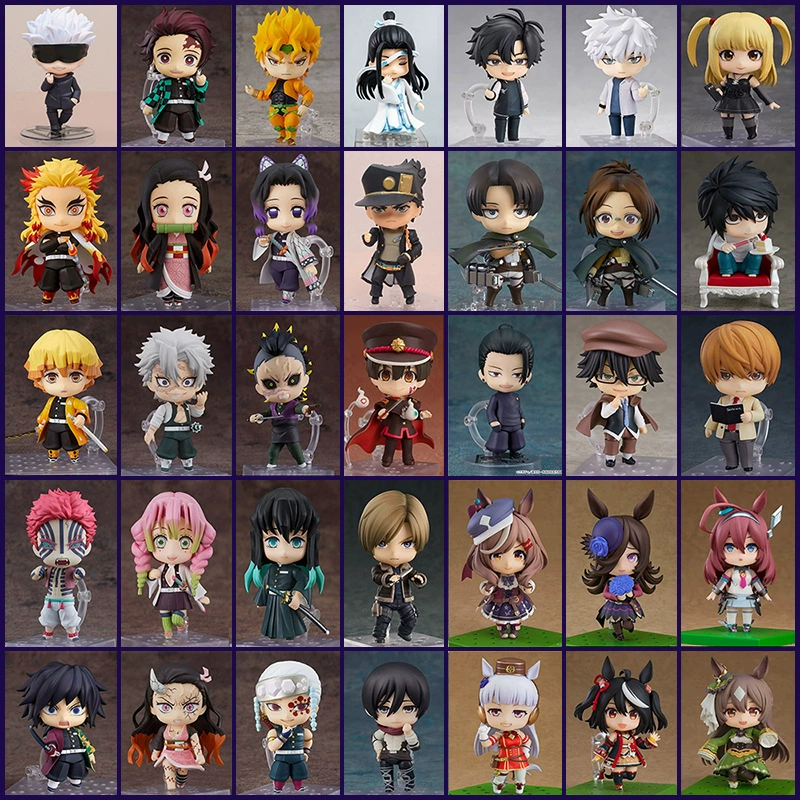 Фигурка Nendoroid Q‑версии, сменные лица и подвижные части, многоперсонажная 13,5×9×17,5 см