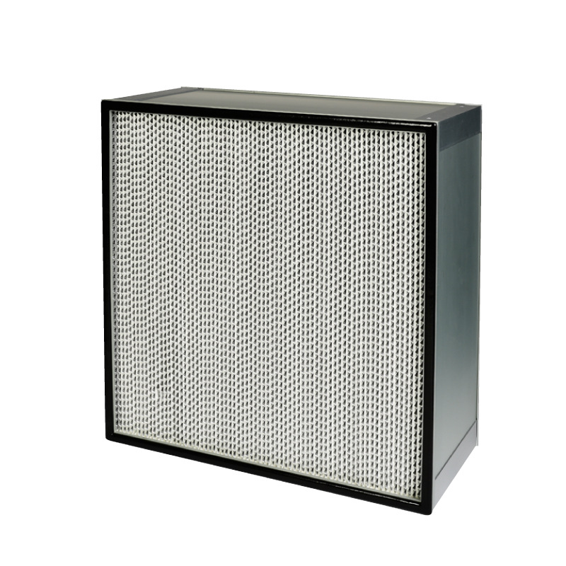 高效有隔板过滤器 商用空调洁净室无尘车间板式过滤网 防湿防火