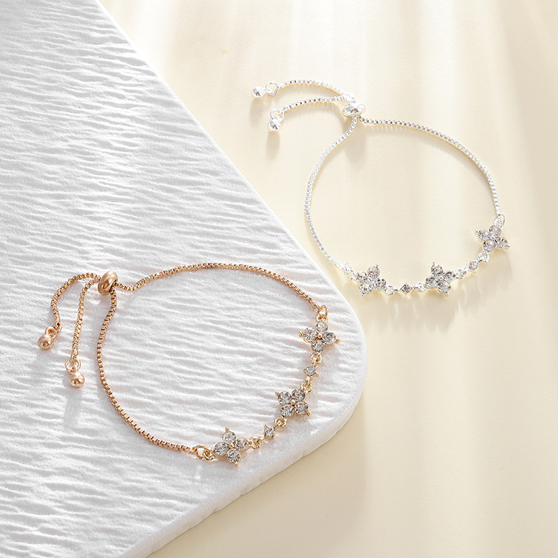 Hot selling crystal bracelet fresh and simple high grade bracelet Korean ins style trendy all match hand jewelry new wholesale_voghion.com