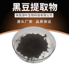 黑豆提取物 水溶黑豆粉食品级原料植物萃取粉末乌豆/黑大豆提取物