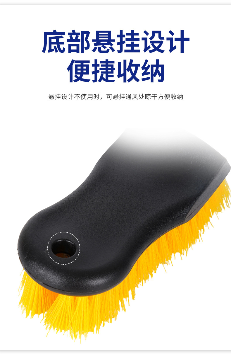 Car Interior Cleaning Brush Horsehair Brush Pig Hair Brush Leather Cleaning Brush Tire Brush Seat Gap Cleaning Tool