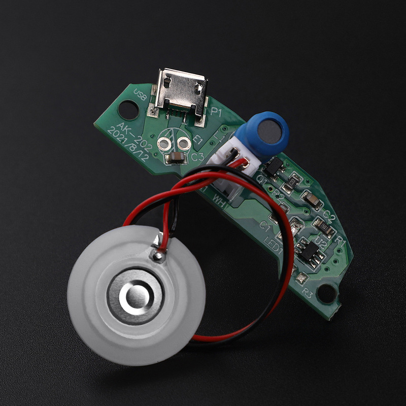 ミニ加湿器駆動回路基板半円形回路基板 PCBA 霧化モジュール大噴霧量 USB5V プラグイン|undefined