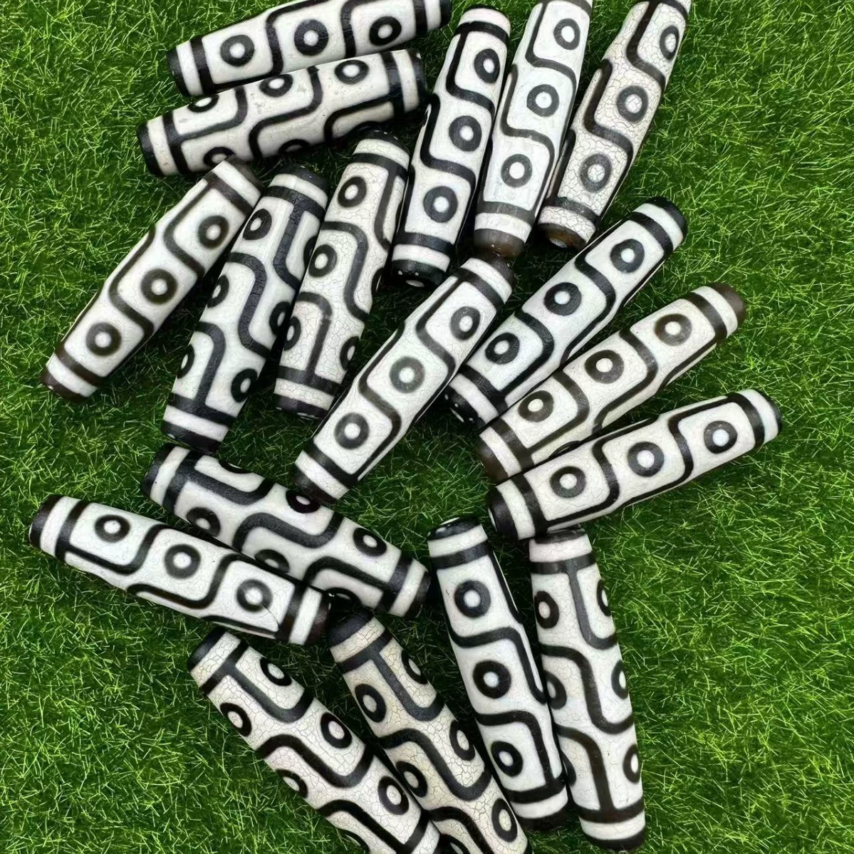 Черно-белый 9 глаз бисер аксессуары ювелирные изделия