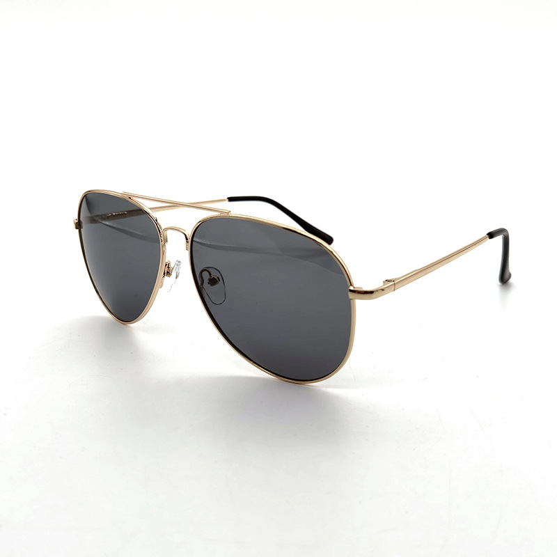 Gold frame black and gray piece
