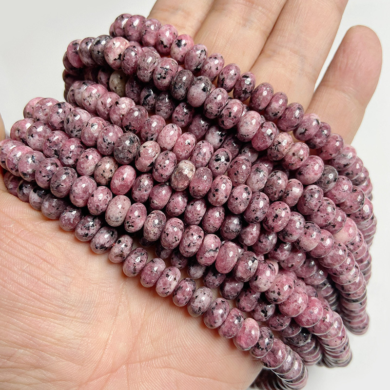 A String 5*8mm Natural Stone Aventurine Amazonite Morganite Irregular Geometric Smooth Jewelry Accessories Beads display picture 15