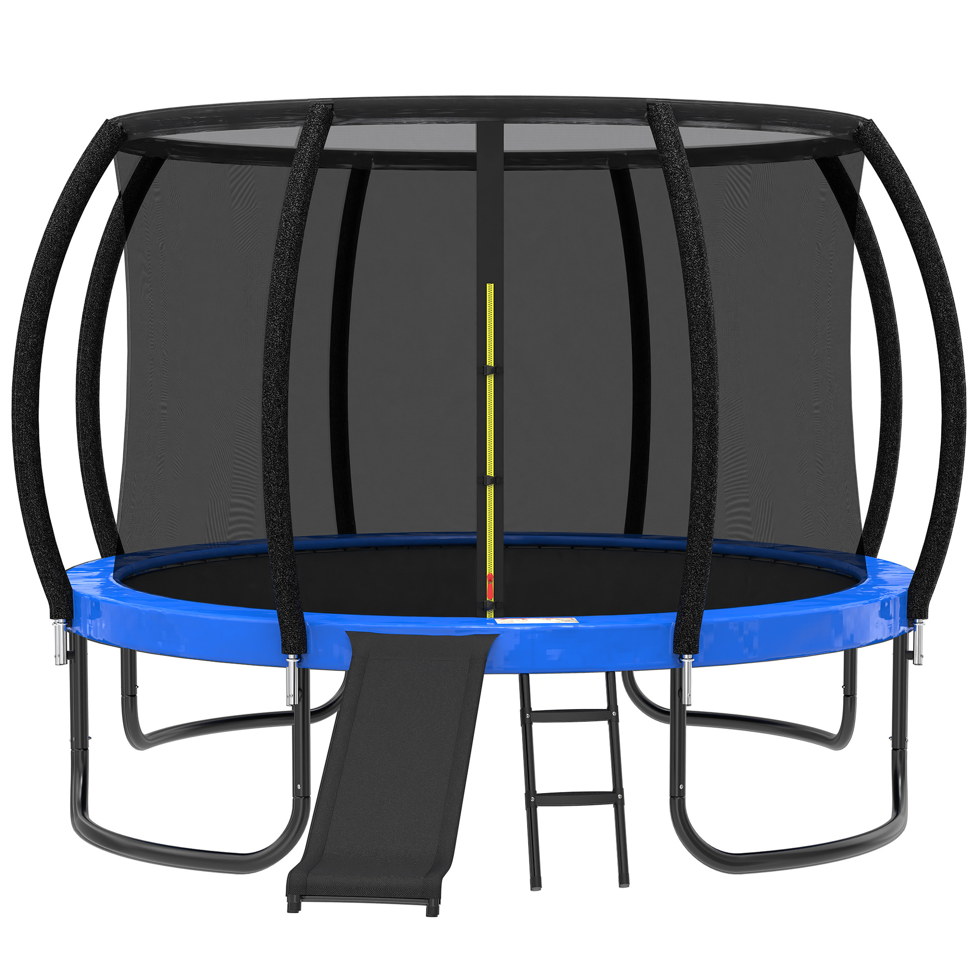 Trampoline for Children, Indoor and Outdoor Square Trampoline for Adults with Netting, Basketball Jumping Trampoline with Safety Protection Design