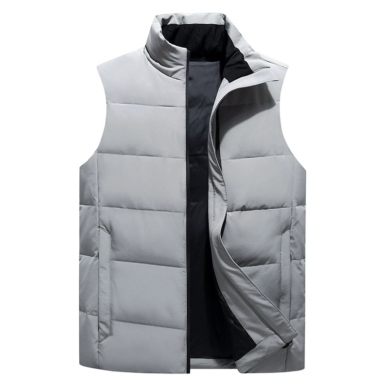Demi-season vest with down for beloved, jacket, 2021 collection, duck down, increased thickness