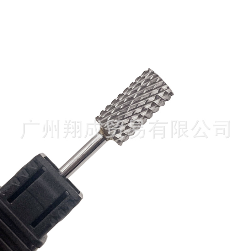 Nail art de gama alta frontal cabeza de molienda + eliminación de uñas de aleación de acero de tungsteno taladro de eliminación de uñas taladro tallado cabeza de molienda