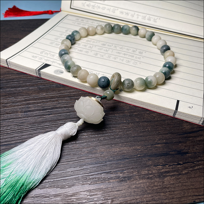 55. 손으로 떠 다니는 꽃 12mm [빛나는 연꽃]