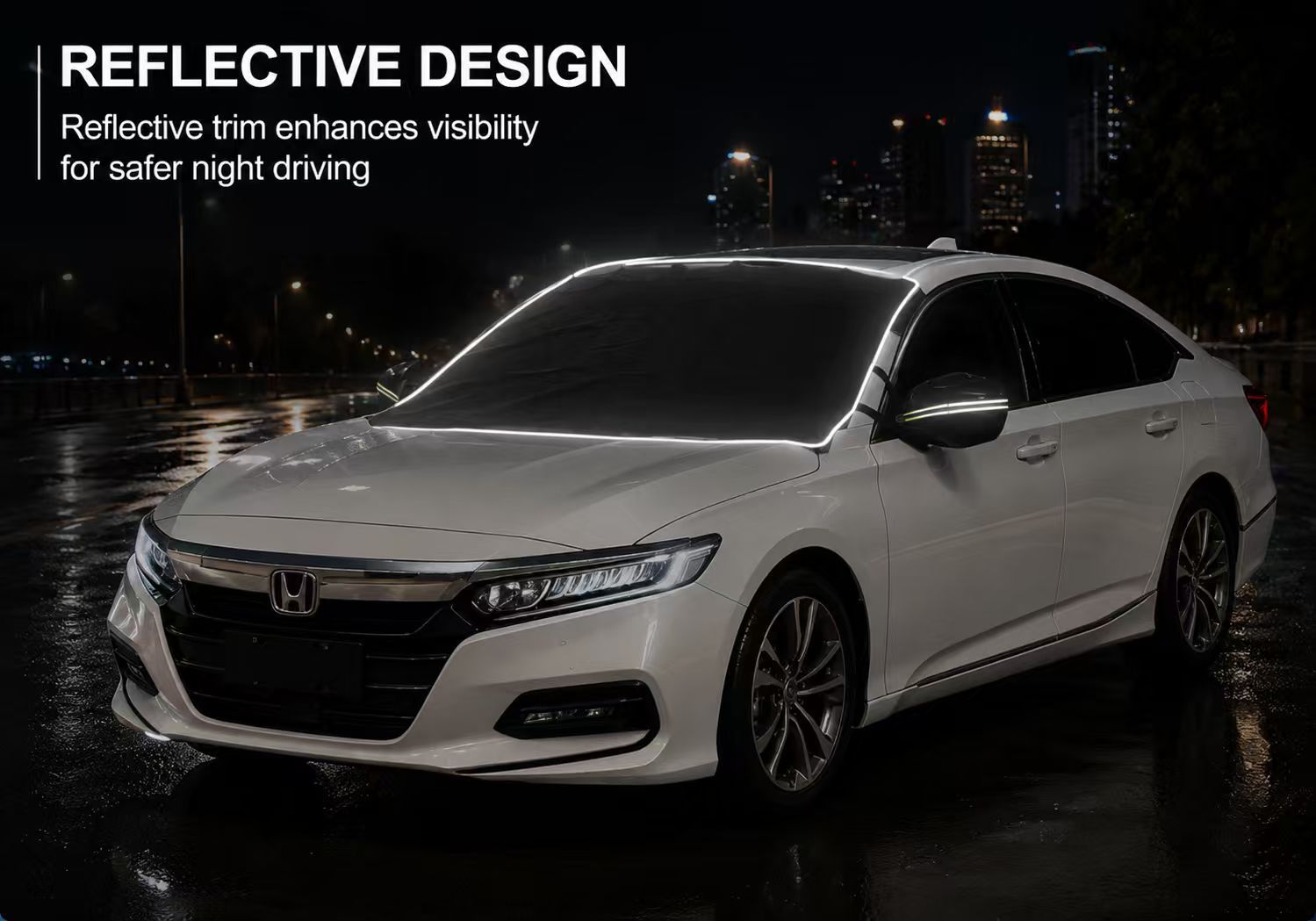New car snow cover for the front windshield, made of Oxford fabric, enlarged and thickened, waterproof and frost-proof