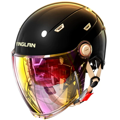 Motosiklet kaskı (dəbilqə) — Half Helmet, Motorcycle Safety Helmet