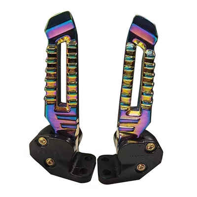 Suitable for Tank Motorcycle pedals - dark-purple