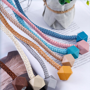Cross-Border New Curtain Straps Customized Rubik's Cube Curtain Buckles Without Punching Installation Simple Curtain Straps Manufacturer