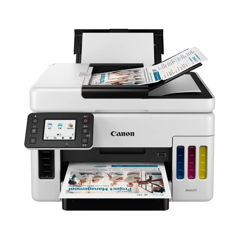 Canon GX6080 красящий высокоемкий коммерческий беспроводной принтер все-в-одном двусторонняя печать копирование и сканирование