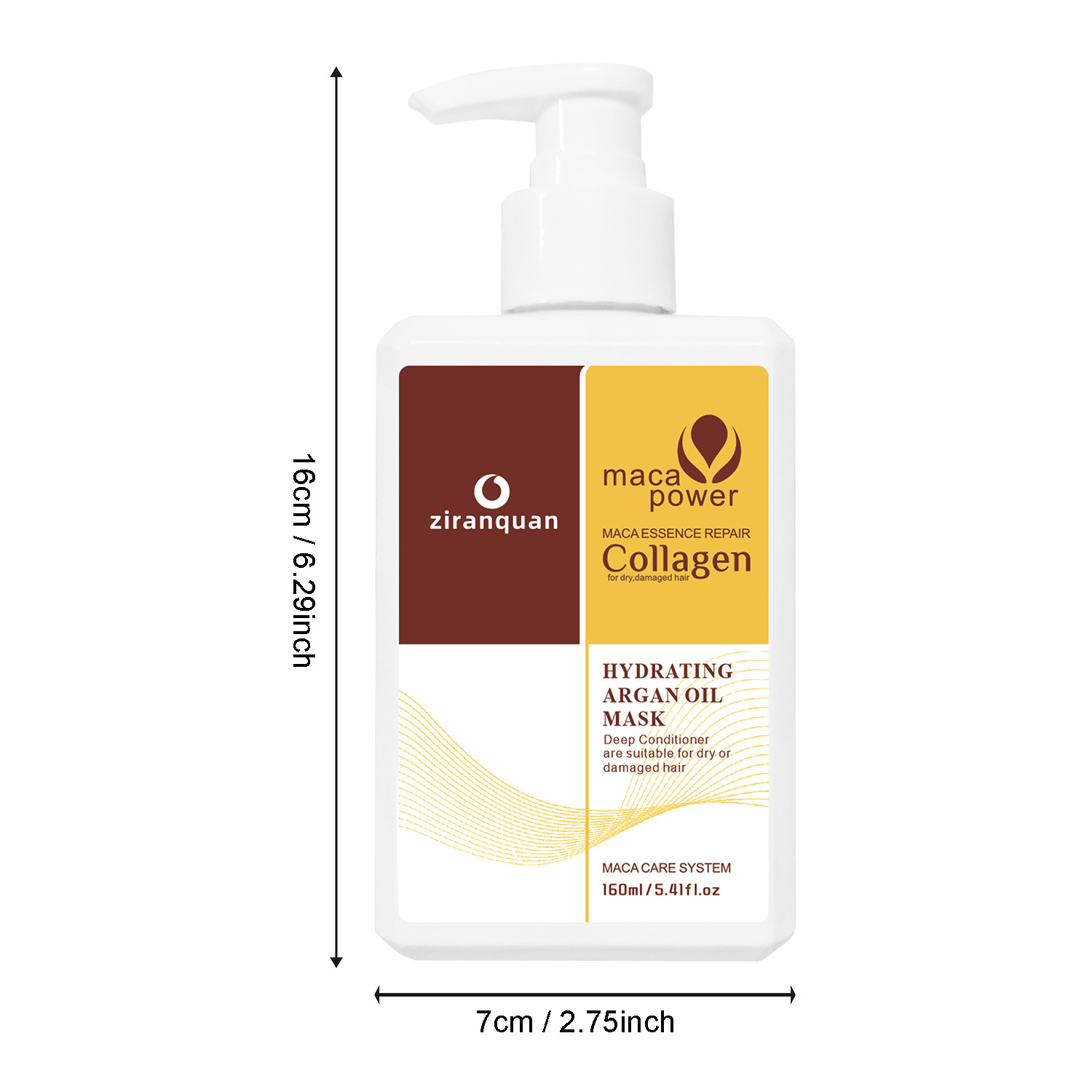 Champú hidratante para el cabello de color de bloqueo suave de queratina inglesa, gel para el cabello, acondicionador después del teñido, cuidado de fijación de color 160ML image 6