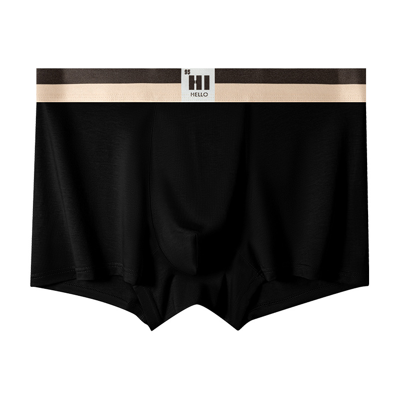 Fábrica directa para hombres al por mayor algodón antibacteriano respirable hombre pantalones cortos de esquina de cuatro esquina de hombre calzoncillos de calzoncillos